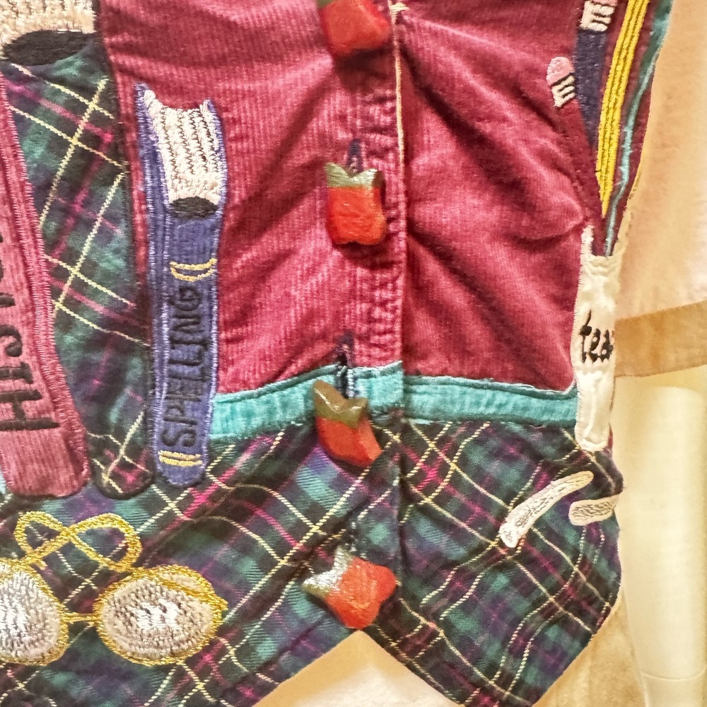 Country wear Vintage 90s 100% Cotton Sz 18 Teacher  Cottagecore MomCore L#37 - Picture 4 of 12